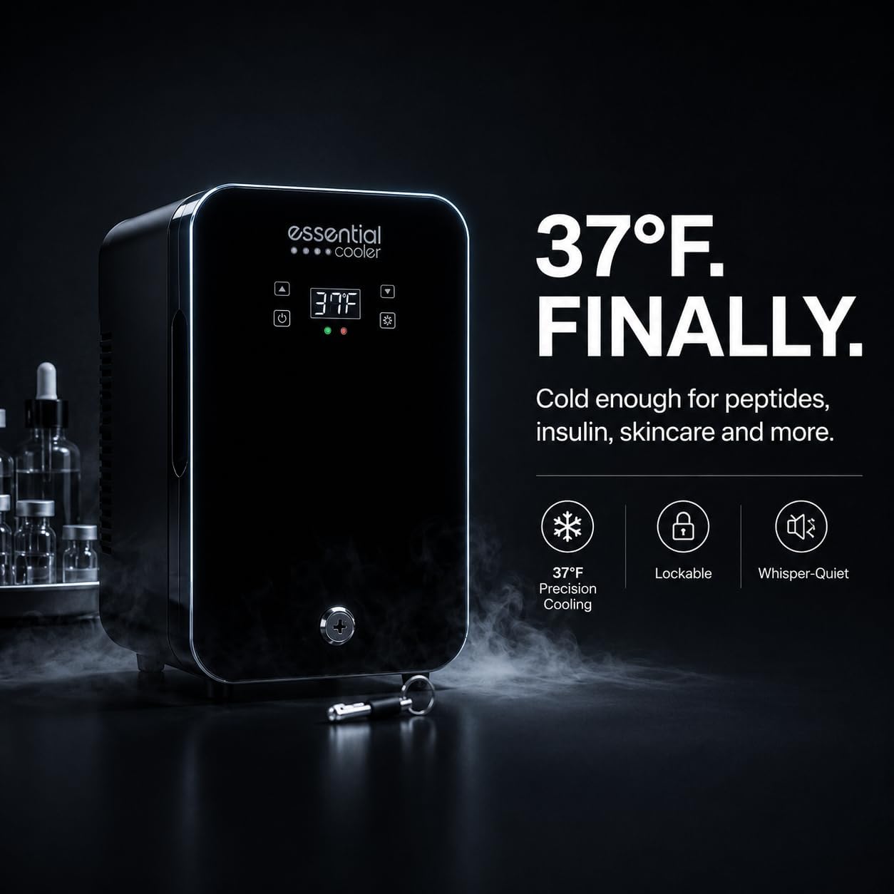 Essential Cooler Classic at 37 degrees Fahrenheit