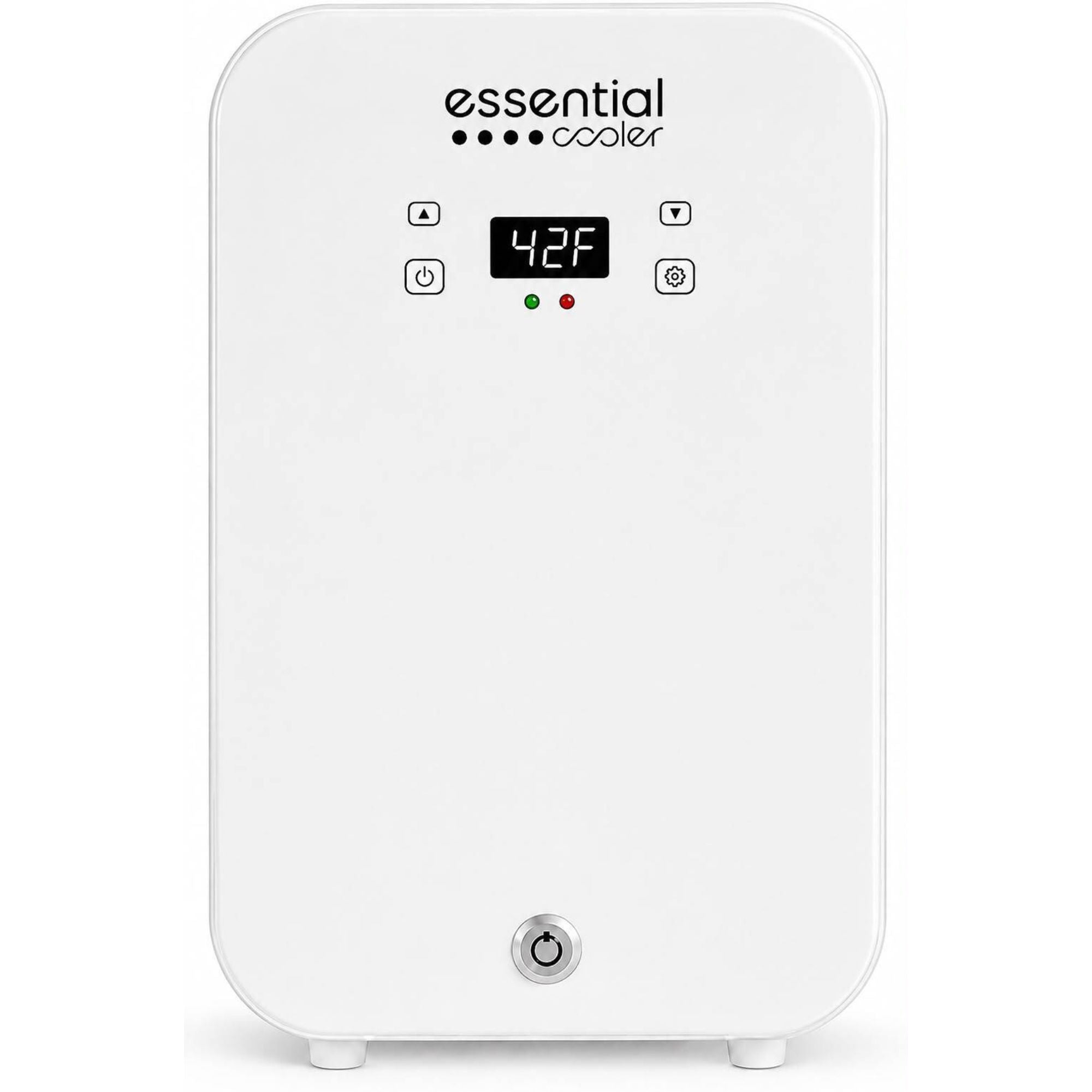 Essential Cooler Classic - Lockable Mini Fridge for Cosmetics, Skincare, Wellness, Medicine & Everyday Essentials - Precision Touch Temperature Control