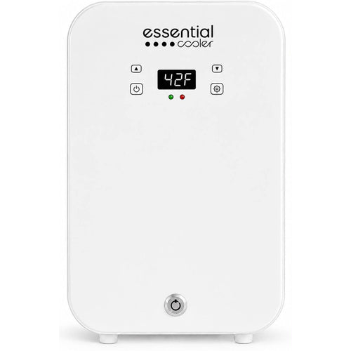 Essential Cooler Classic - Lockable Mini Fridge for Cosmetics, Skincare, Wellness, Medicine & Everyday Essentials - Precision Touch Temperature Control