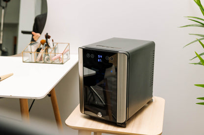 Essential Cooler - Lockable Mini Fridge Temperature & Humidity Control