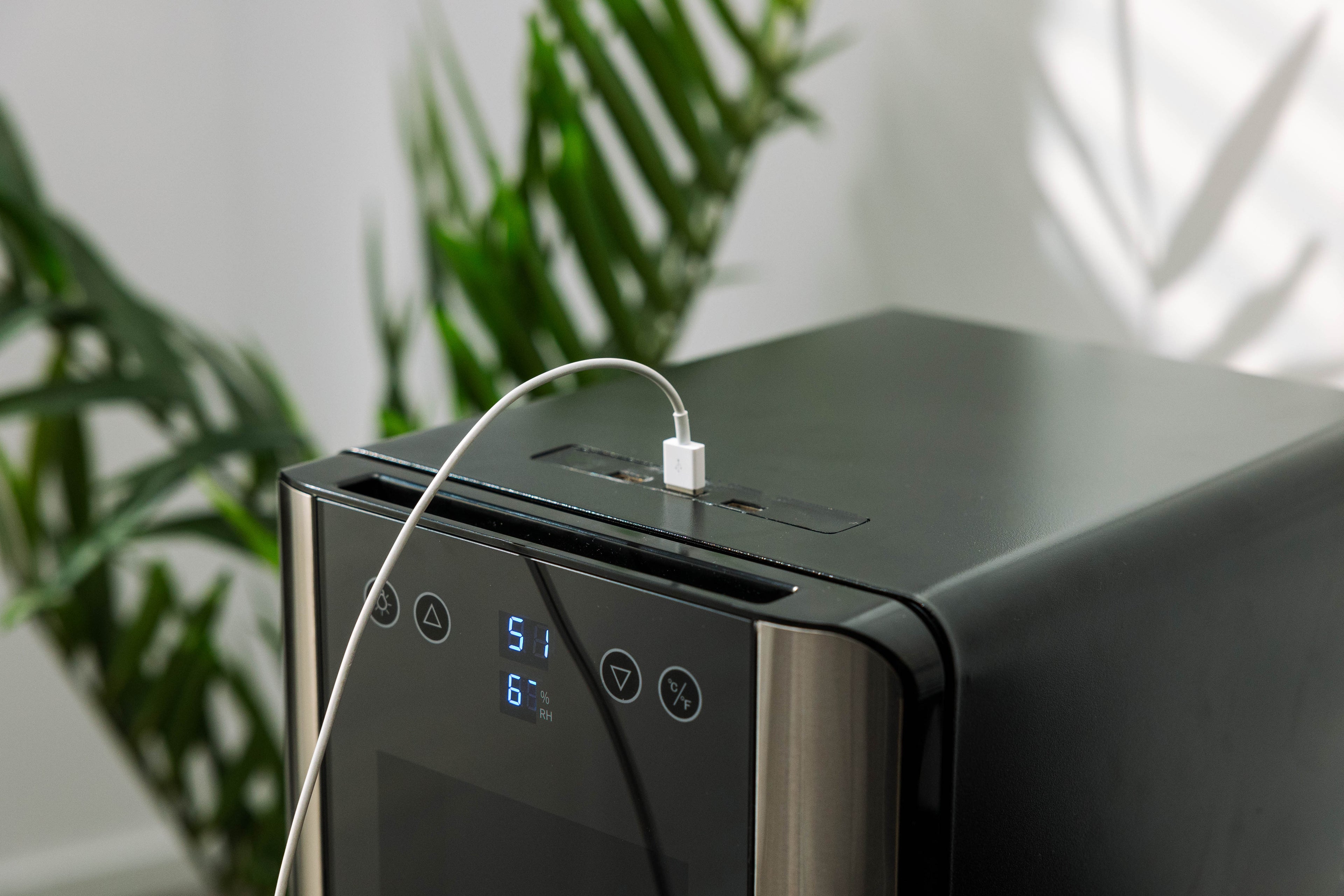 Essential Cooler - Lockable Mini Fridge Temperature & Humidity Control