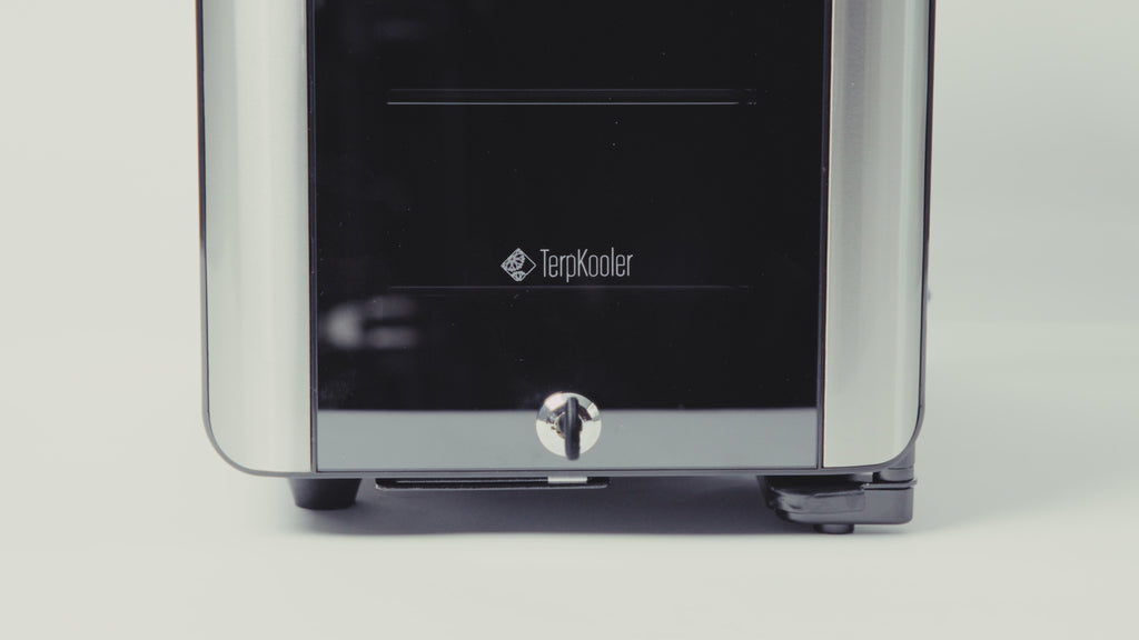 Essential Cooler - Lockable Mini Fridge Temperature & Humidity Control