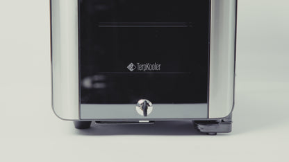Essential Cooler - Lockable Mini Fridge Temperature & Humidity Control